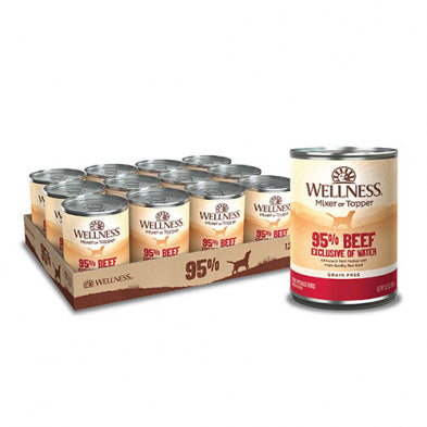 Wellness® Ninety-Five Percent Pâté Beef Wet Dog Food 13.2 oz