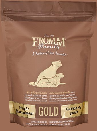 FROMM GOLD WEIGHT MANAGEMENT DRY DOG FOOD Dorchester Pet Care Supply