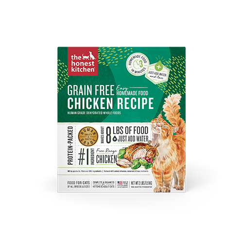 THE HONEST KITCHEN - GRAIN FREE CHICKEN RECIPE DEHYDRATED CAT FOOD