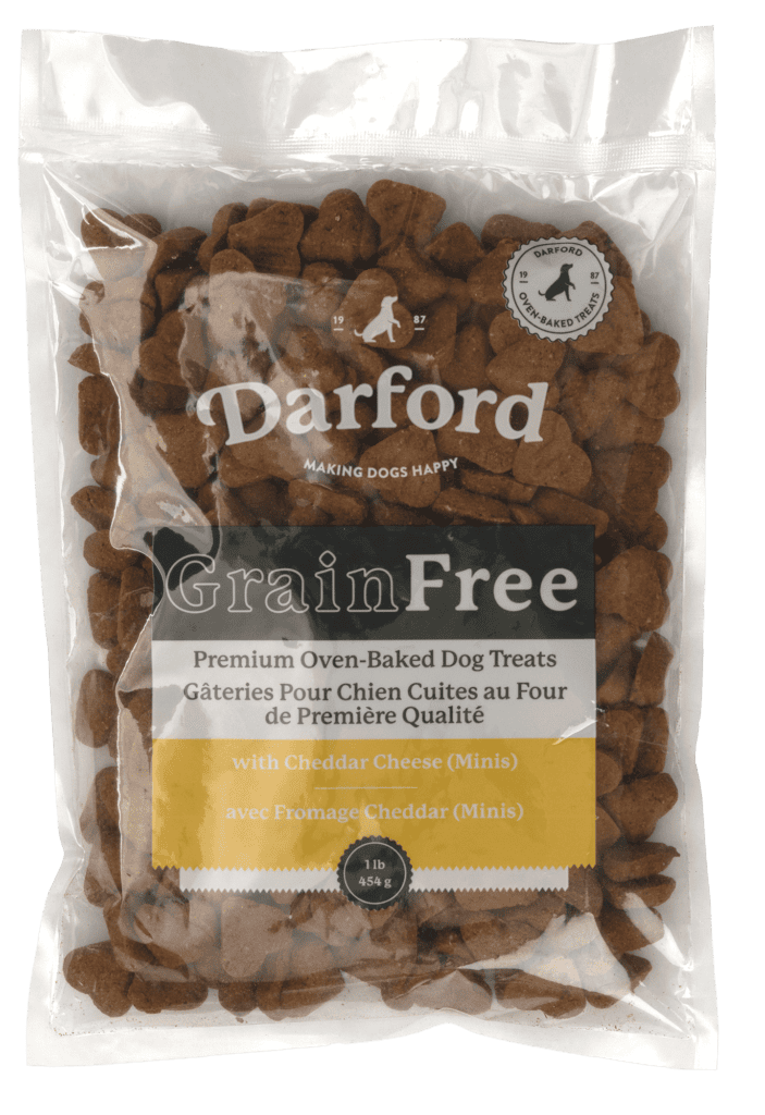 DARFORD - GRAIN FREE MINIS CHEDDAR CHEESE RECIPE DOG TREAT