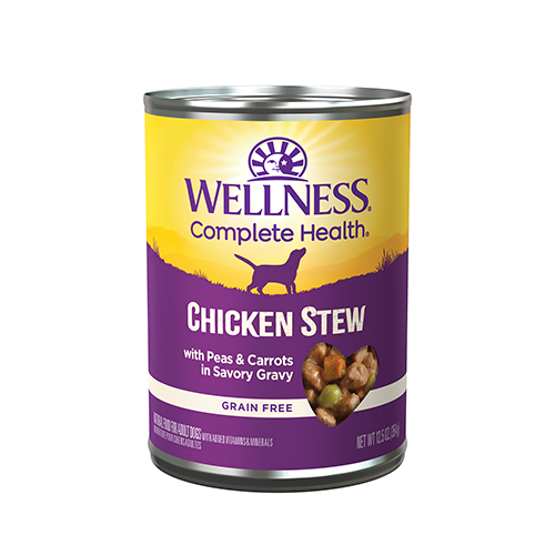 Wellness® Homestyle Stew Chicken Stew with Peas & Carrots Wet Dog Food 12.5 oz