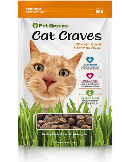 Pet Greens - Cat Craves - Chicken 3oz/85g