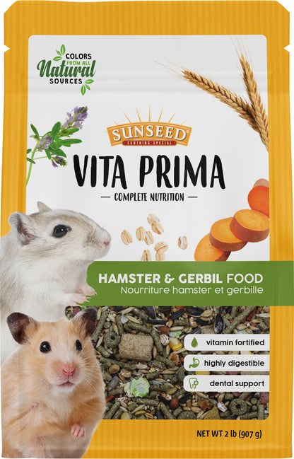 VITA PRIMA HAMSTER & GERBIL FORMULA - 2lb