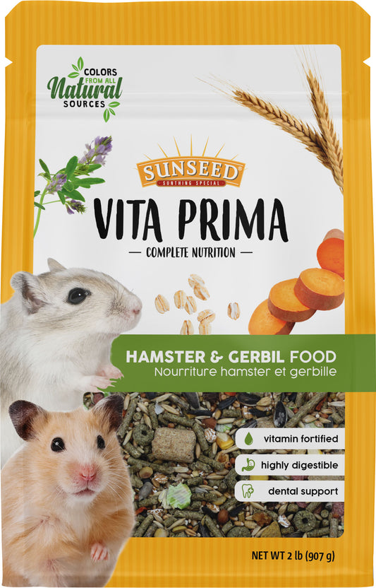 VITA PRIMA HAMSTER & GERBIL FORMULA - 2lb