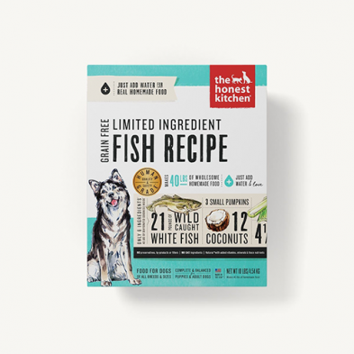 THE HONEST KITCHEN - LIMITED INGREDIENT FISH RECIPE DOG FOOD