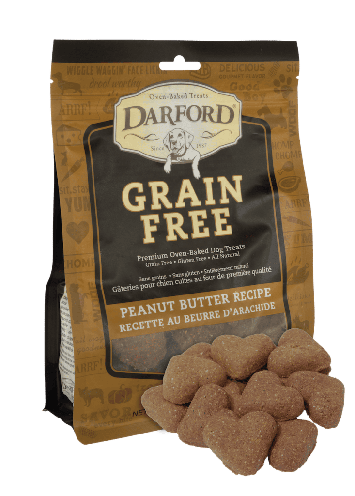 DARFORD - GRAIN FREE PEANUT BUTTER WITH VEGETABLES RECIPE DOG TREAT