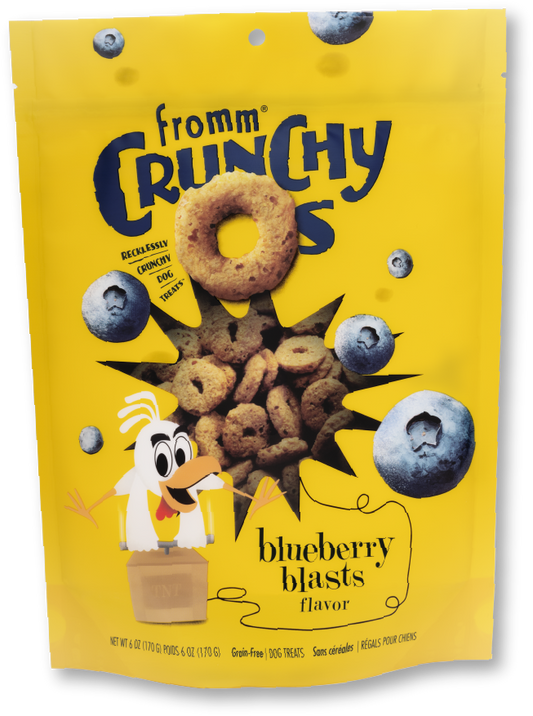 FROMM - CRUNCHY O'S BLUEBERRY BLASTS TREATS FOR DOGS