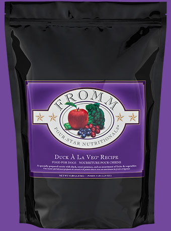 FROMM - FOUR STAR NUTRITIONALS  DUCK À LA VEG RECIPE DRY DOG FOOD