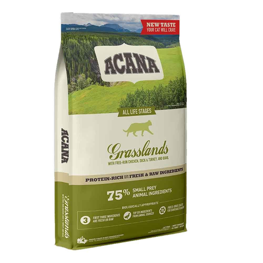 CHAMPION PET FOODS - ACANA GRASSLANDS DRY CAT FOOD