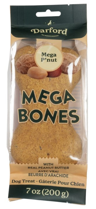 Mega Bones P'Nut Dog Treat 100g