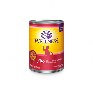 Wellness® Complete Health™ Pâté Beef & Chicken Dinner Recipe Wet Cat Food 12.5 oz