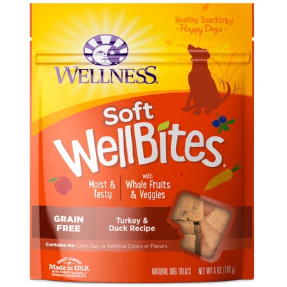 Wellness WellBites - 6 oz - Turkey & Duck