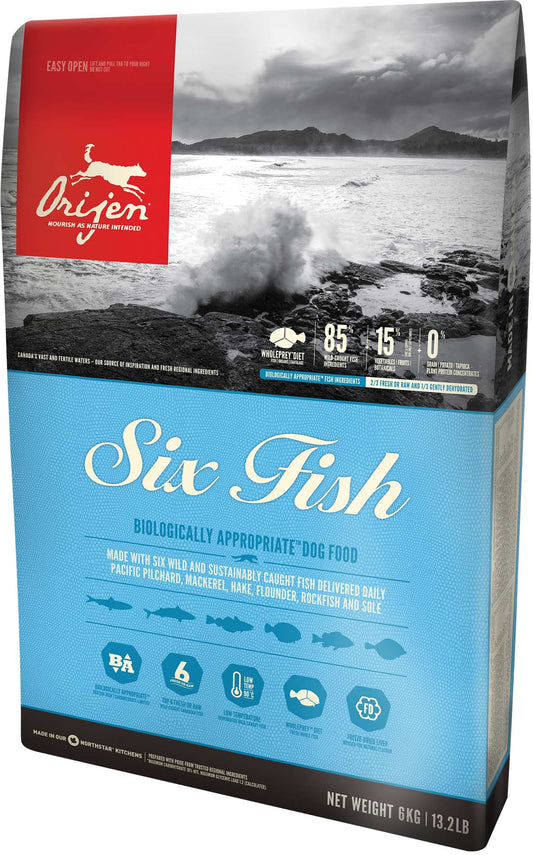 Champion Orijen Dog Food - Six Fish